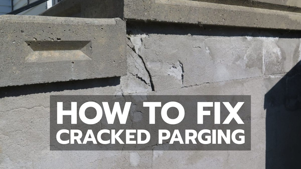 baileylineroad's tweet photo. Parging is a thin, plaster-like coating of cement-based mortar that’s often applied to exterior blocks and other foundation walls to make them look better and, supposedly, last longer. Trouble is, #parging usually starts to look pretty bad in a short time. https://t.co/jbgVE8kznO https://t.co/sqwFtqf6Bv