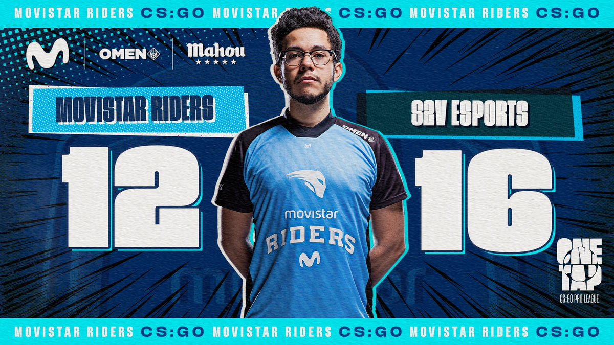 MovistarKOINOW's tweet photo. Caemos en el primer mapa de la final. ¡Nos toca remotar! 👊
#SomosMovistarRiders #OneTap0 #TylerRake https://t.co/YN9wKvYoLI