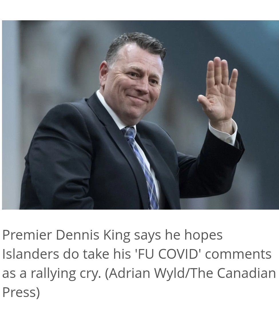 anhicken's tweet photo. P.E.I. premier hopes his 'FU' to COVID-19 gives Islanders a boost | CBC News https://t.co/iMnIgJ1kBA @JWayneCBC @CBCPEI Must be #FriendsUnite @dennyking #PEICovid19 #peipoli #PEI https://t.co/7W4ekXyrRn
