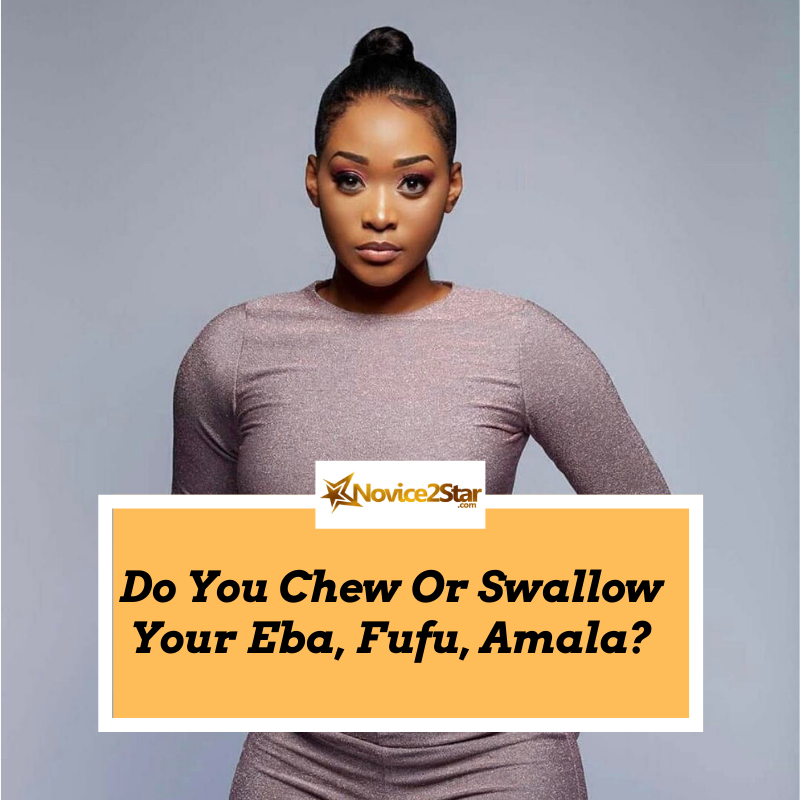 novice2star's tweet photo. Let's settle this now - Do You Chew Or Swallow Your Eba, Fufu, Amala ?
#BillGates #djkaywisevirtualparty #davido #Novice2star https://t.co/9mxY61wixS