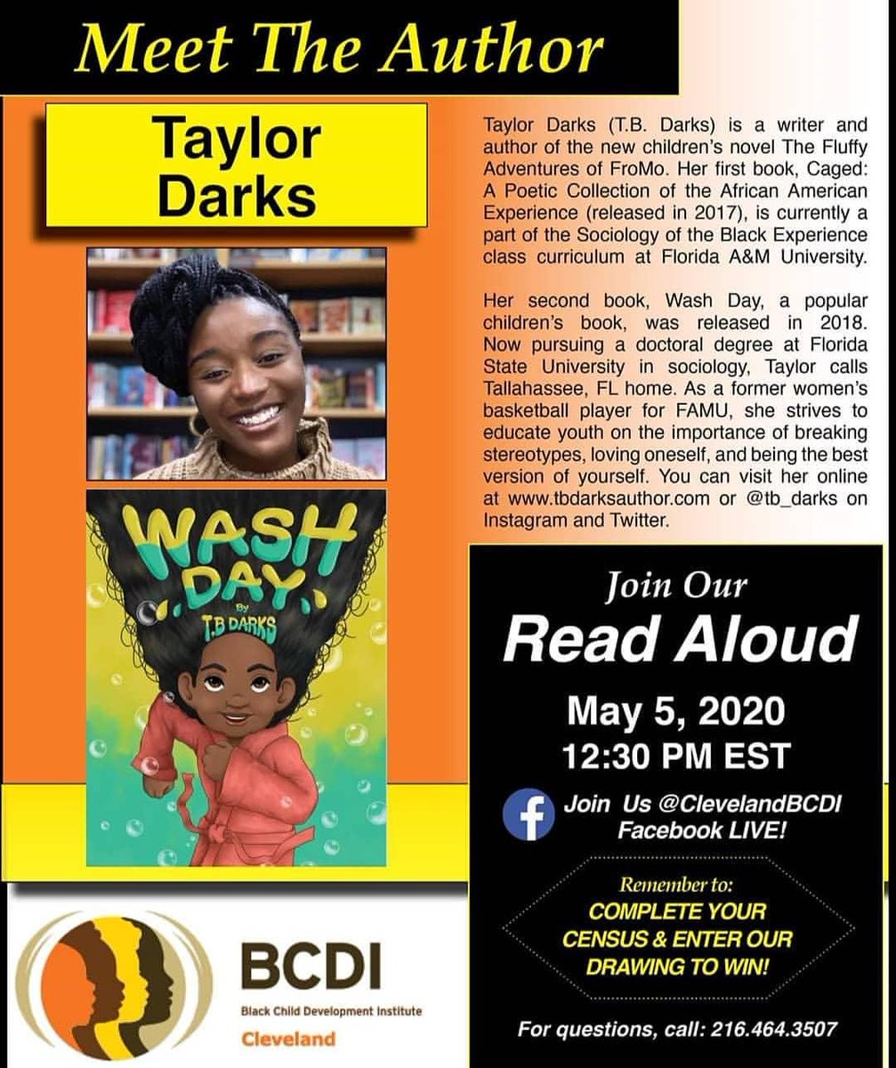 ClevelandBCDI's tweet image. Join our next Read Aloud, Tuesday, May 5th! #completecountcle #bcdicle