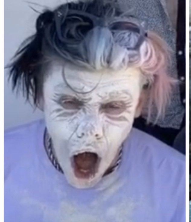 yungblud's tweet photo. this is what i see on the end of my bed when i have sleep paralysis https://t.co/WriX8CGIse