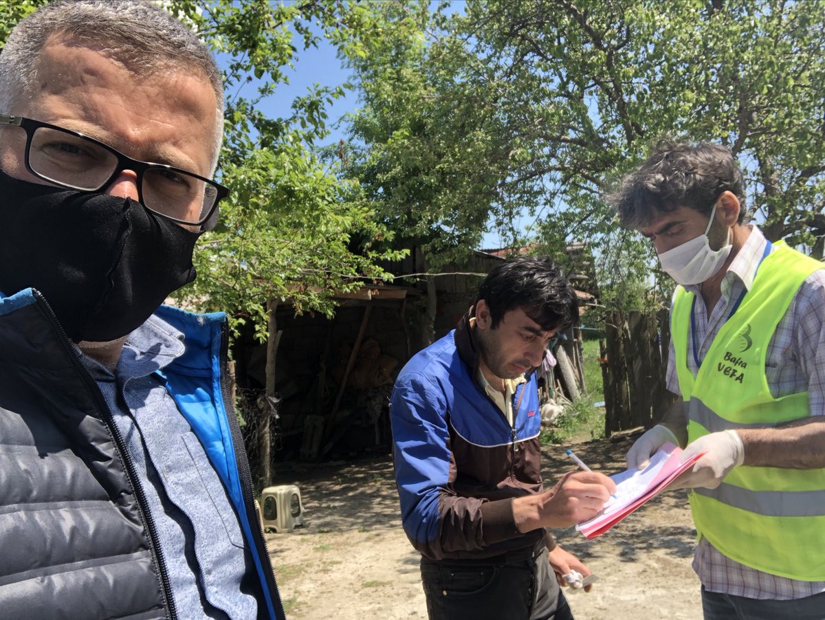 Bafra Kaymakamlığımızın yaşlılar ve engelliler için aylıklarının dağıtımı,