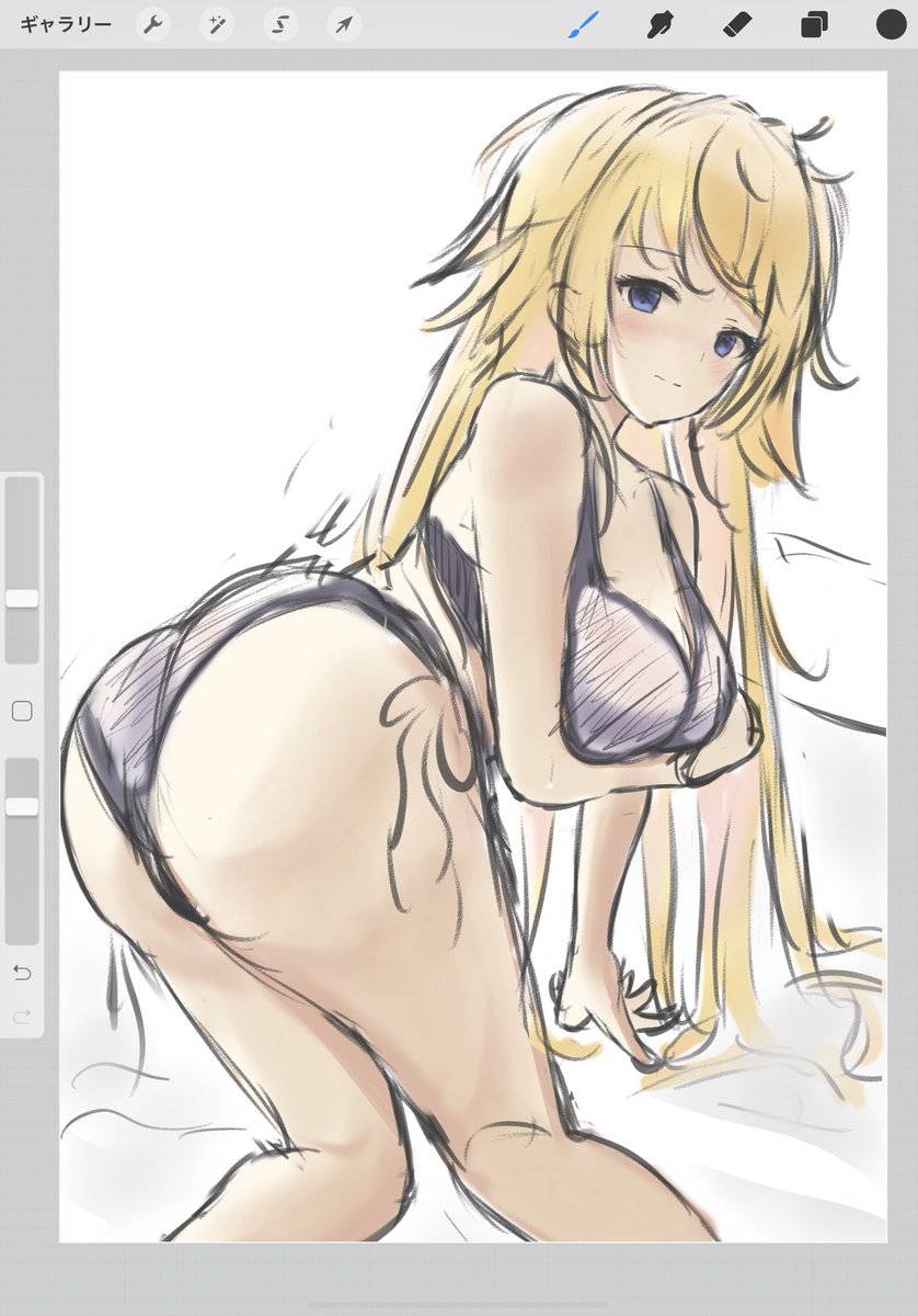 逆光っぽくしてみたけどムズい 