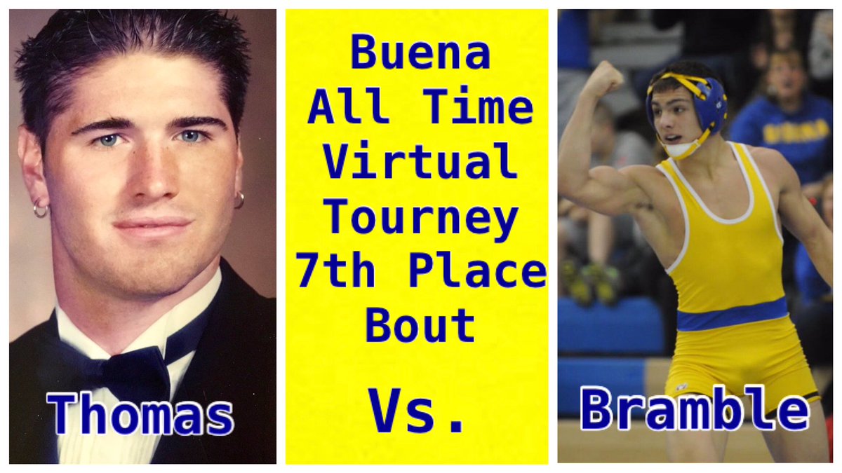BuenaVWT's tweet photo. Tomorrow AM for 7th place: #7 seed Jimmy Thomas vs #29 seed @CBramble96 https://t.co/3tt4Udmjjm