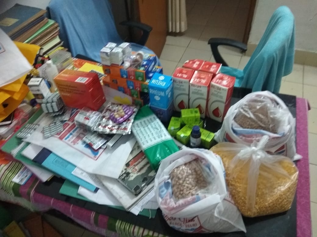 SupportingNeedy's tweet photo. Nari Niketan, Kanke, Ranchi yesterday -#supportingneedy team provided 2 month medicines for the pregnant ladies and others #IndiaFightsCOVID19
@HemantSorenJMM
@JharkhandCMO
@BannaGupta76 @DC_Ranchi https://t.co/b4FK8UIWKA