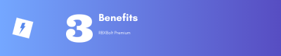 rbxbolt_discord's tweet image. Benefits of subscribing to our Premium Service.

▫️ Premium on all servers you invite RBXBolt.
▫️ Customer role.
▫️ Priority support and service.
▫️ Noticeable suggestions.
▫️ Private chat for communication.
▫️ Many more!

#roblox #verifybot #discordroblox #robloxverificationbot