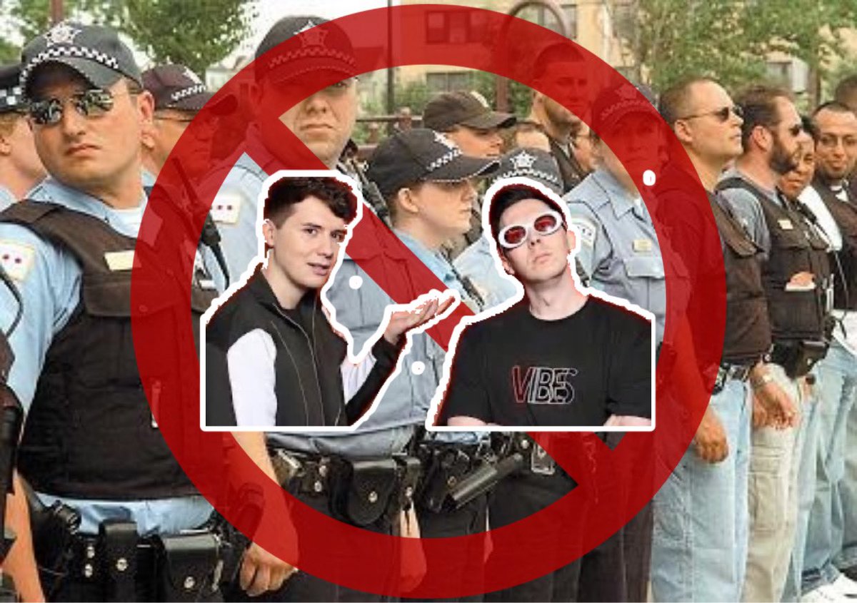 urfaveacab's tweet photo. DAN AND PHIL hate cops ! https://t.co/SRiJDsrN9x