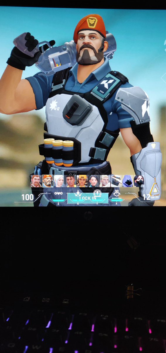 ConnorGXC's tweet photo. @PlayVALORANT shooting range ability bug at character selection screen? Other agent's abilities shown at initial load in. https://t.co/VisqbhGsac