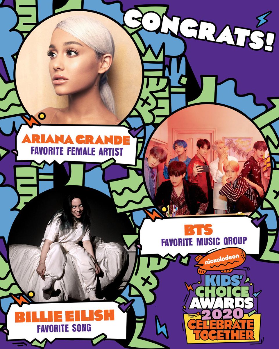 Nickelodeon's tweet photo. who were you most excited to see win a #KCA2020 blimp? https://t.co/3cSJpl8OwO