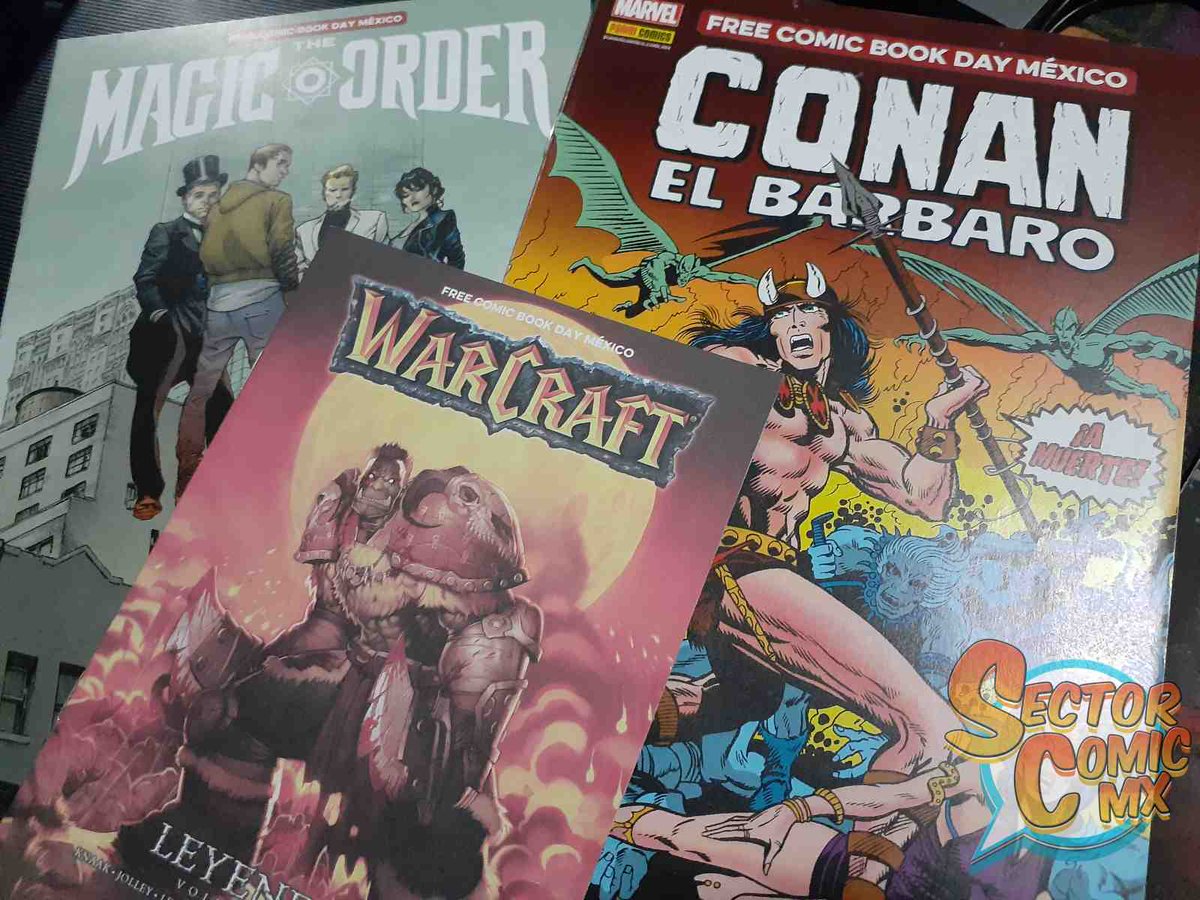SectorComicMx's tweet photo. Durante #Conque2019 se daba el primer "Free Comic Book Day México" con tres títulos que se publicarian en tomos más tarde. Esto fue gracias a @PaniniComicsMx quien en ese momento se convirtió en la primer editorial en México que obtenía el mérito de traer este evento oficial https://t.co/QWXggfTnK8