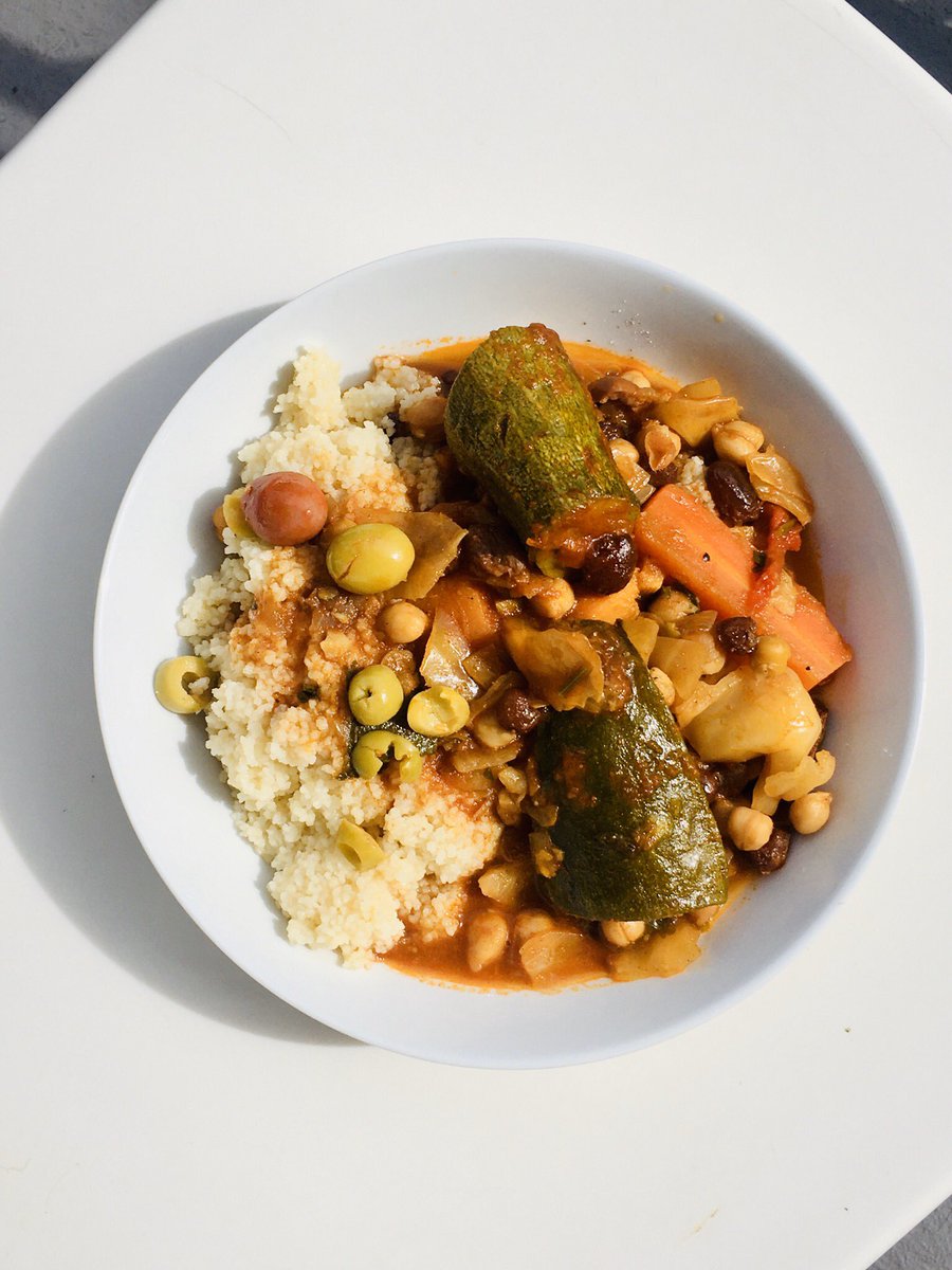 Not bad for my very first attempt at veggie #couscous #QuarantineLife 😋 #couscousmaison #miam #yummy