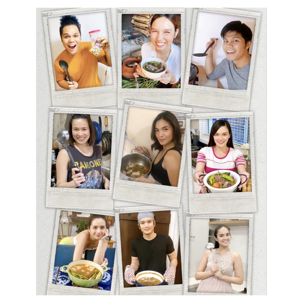 Sparkle_GMA's tweet photo. How do Kapuso stars @GarrettBoldenjr, @2002kyline, #VictorAnastacio, @OfficialLjReyes, @andreaetorres, @TheRealYasmien, @itsSophieAlbert, @gilcuerva and #ReeseTuazon cook their sinigang? Find out by tuning in to our vlog which will be uploaded at 12pm today! https://t.co/r0xpZcCyso