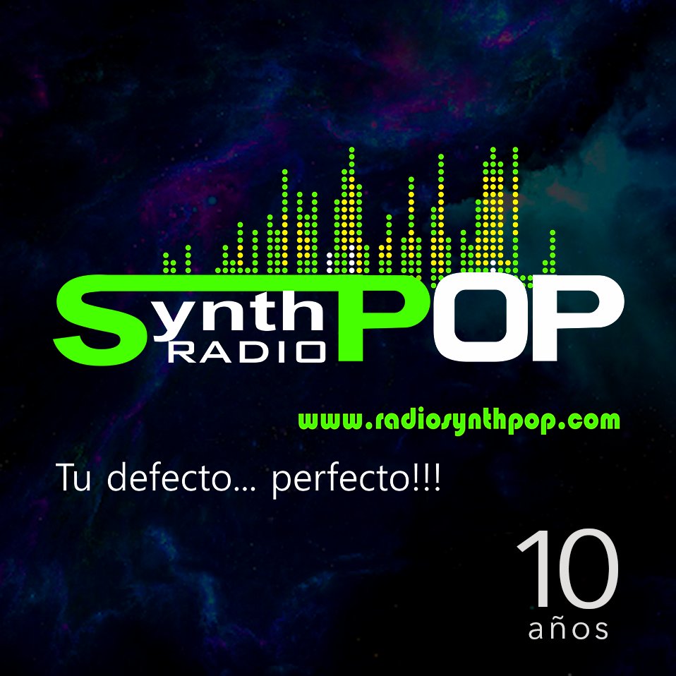 CUMPLIMOS 10 AÑOS...🎊🎉
Este proyecto inicio una madrugada del 01/05/2010 y desde aquella fecha, esperamos ser y continuar siendo...
Tu Defecto Perfecto!!!
Radio Synthpop... 10 AÑOS!!!
Infinitas gracias a todos los que nos siguen estos 10 años compartiendo solo buena Música 👍