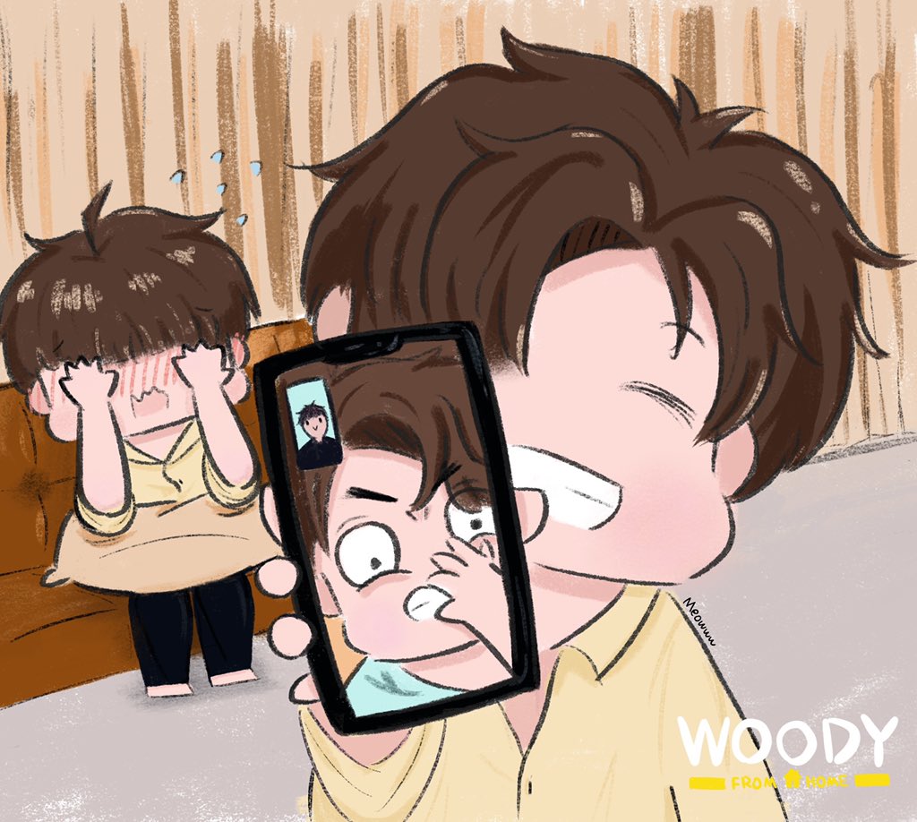 Meowwww91910842's tweet photo. 🐼：我的Yao Nong超级无敌可爱的！🥰🥰🥰 
#mewgulf 
#MewGulfStory 
#WanjaiFanart https://t.co/8kUB1VpbxZ