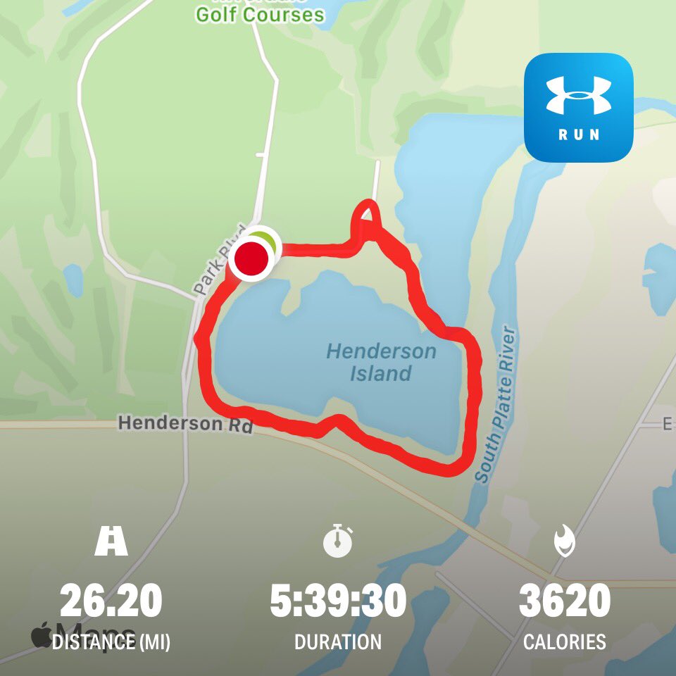 Bucket list item has been to test to see if I could run a marathon without training after discussions with my brothers on whether it was possible. Took awhile and it was a battle of wills but was able to finish and cross it off! Never running again.