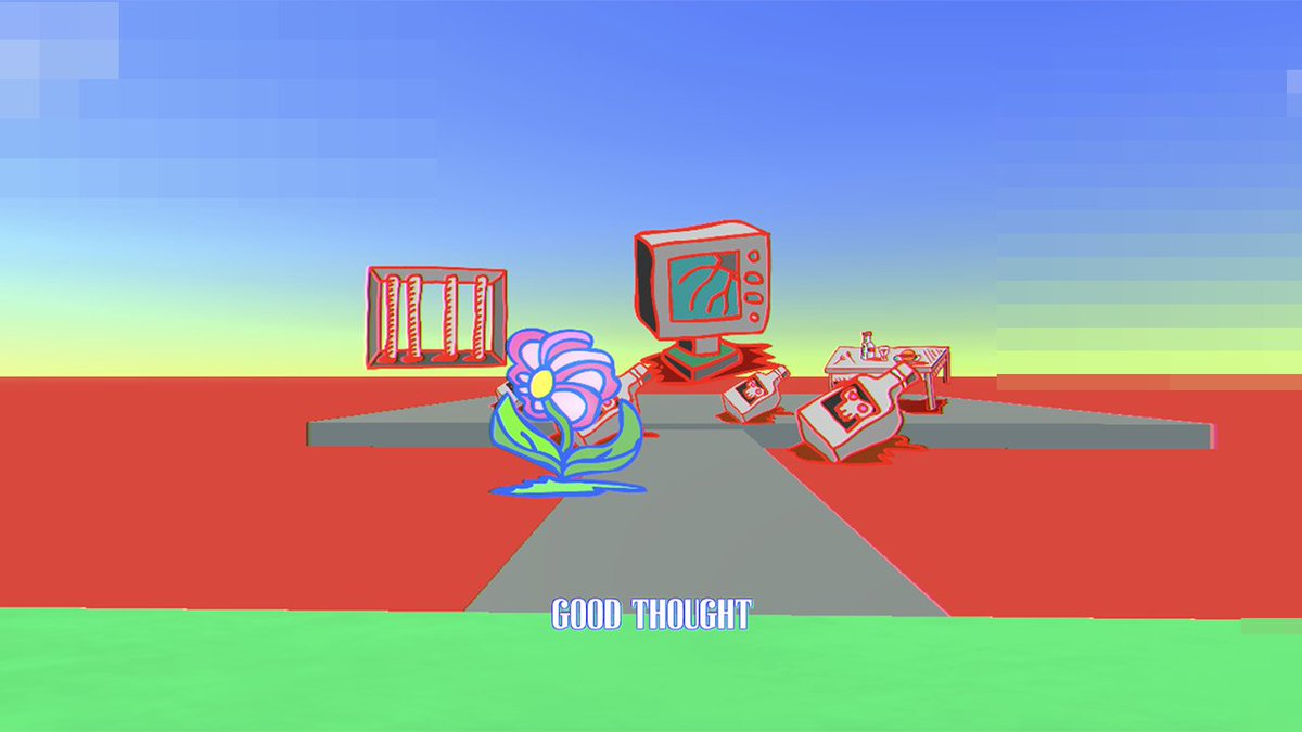 EvilIndieGames's tweet photo. 20200502 #gamedev #screenshotsaturday
#StayHomeMakeGames
#indiedev #SocialDistancing #socialAnxiety #vaporwave #SADRPG #indiegame #ZostanWDomuRobGry https://t.co/rFHeXFDbeY