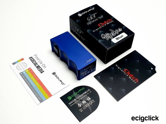 EcigClick's tweet image. If you're thinking of stepping up to a mech mod the new Dovpo X Signature Mods Clutch might be a good place to start - Gaz aka the @FlatCapVaper reviewed this one: bit.ly/3c4KZ9q #vapereview #mechmod #vapign #vape #vapers @fsecig @SignatureTips