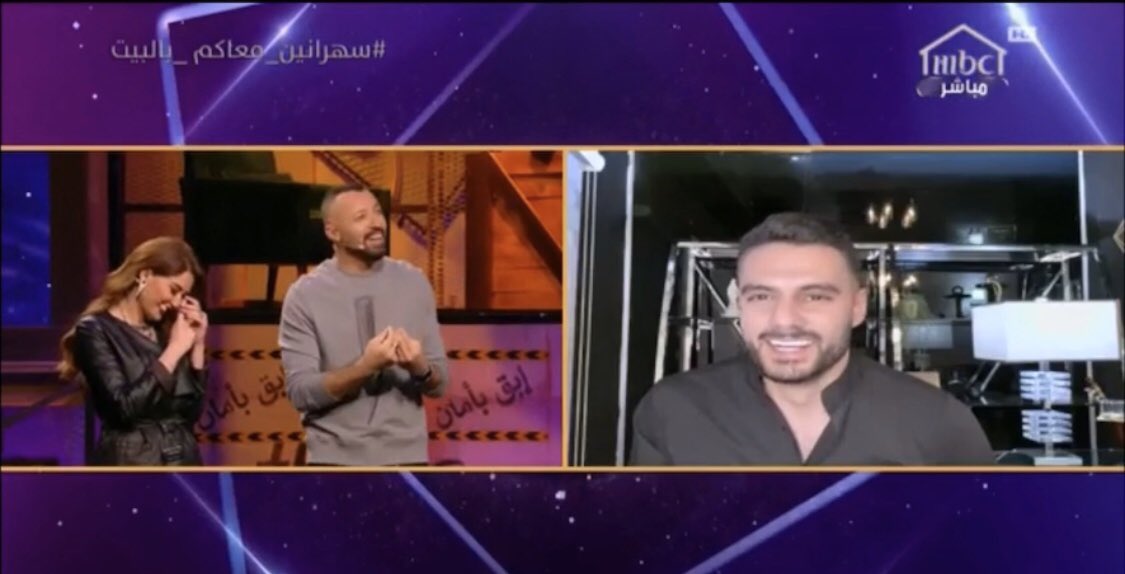 YacoubTeam's tweet photo. في أجمل وألبق من #محبوب_العرب #يعقوب_شاهين ؟🥰
فقرة جميلة وعفوية مع #سيرين_عبد_النور و #أحمد_فهمي في #سهرانين_معاكم_بالبيت ♥️😍
@CyrineAbdlNour 
@fahmi173 
@Yacoub_Shaheen https://t.co/KAyX6mWGJ8