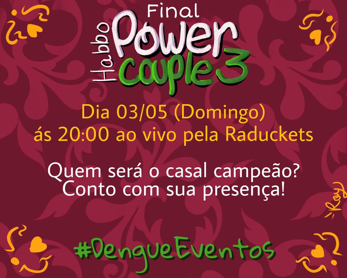 MichaelVerdinho's tweet photo. E vamos de final!, muito obrigado pelo convite! #Pch3, #DengueEventos, @Dengue222_ , @Raduckets https://t.co/CS8Vuc9JVb