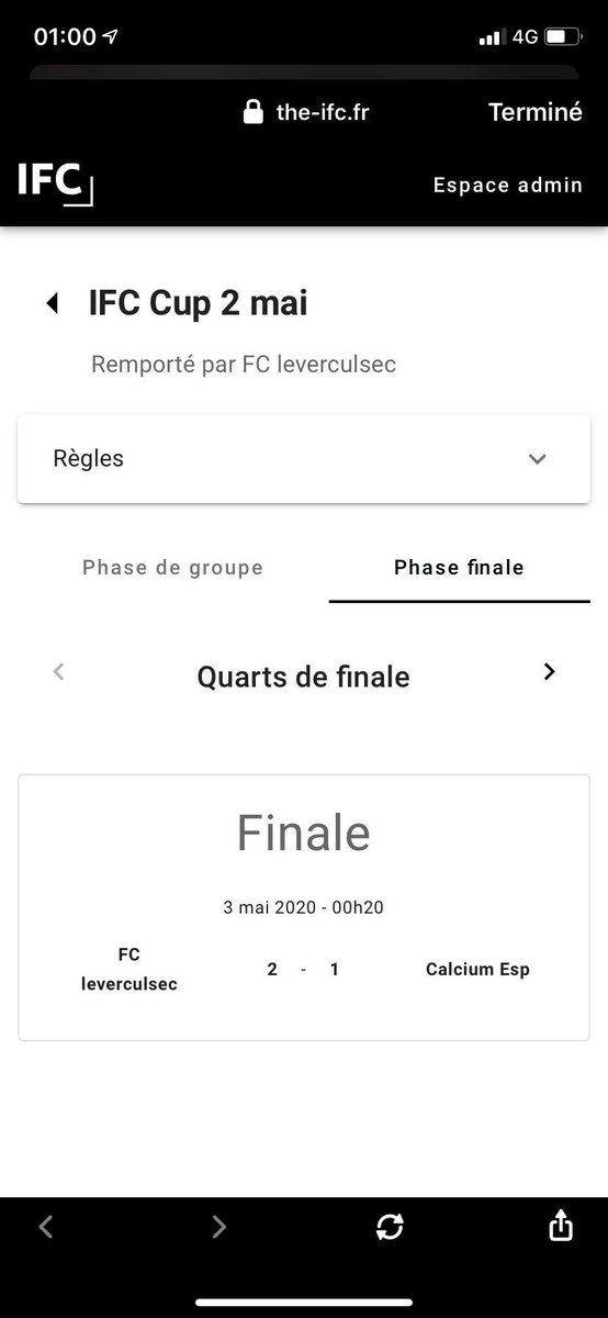 L'ensemble du club est rester plutôt discret ce soir pour ne pas briser la concentration de nos joueurs qui ont donner de leurs expériences pour se hisser à la place de N°1 pour la troisième fois d'affilé. Bravo à eux et à l'ensemble des équipes présentes 🧡