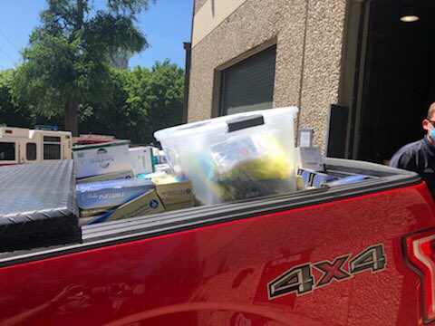GR_CTC's tweet photo. All of our medical-based (CMA, Pharm, VetMed, Fire, Dental, EMT) programs rounded up a pick-up truck load of PPE and donated it to one of our best partners—- @GarlandFire! #oneteamonedream #GISDAlwaysConnected #GRCTCandGFD #standtogether https://t.co/KQwpOJESHF