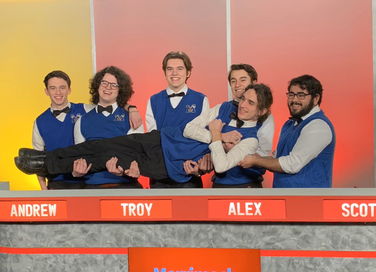 shannonchandley's tweet photo. Congratulations on your semifinal victory Merrimack HS Granite State Challenge team! On to the finals. @NHPublicTV #GraniteStateChallenge #SD11 @merrimacktweet https://t.co/6ZIjCyWohE