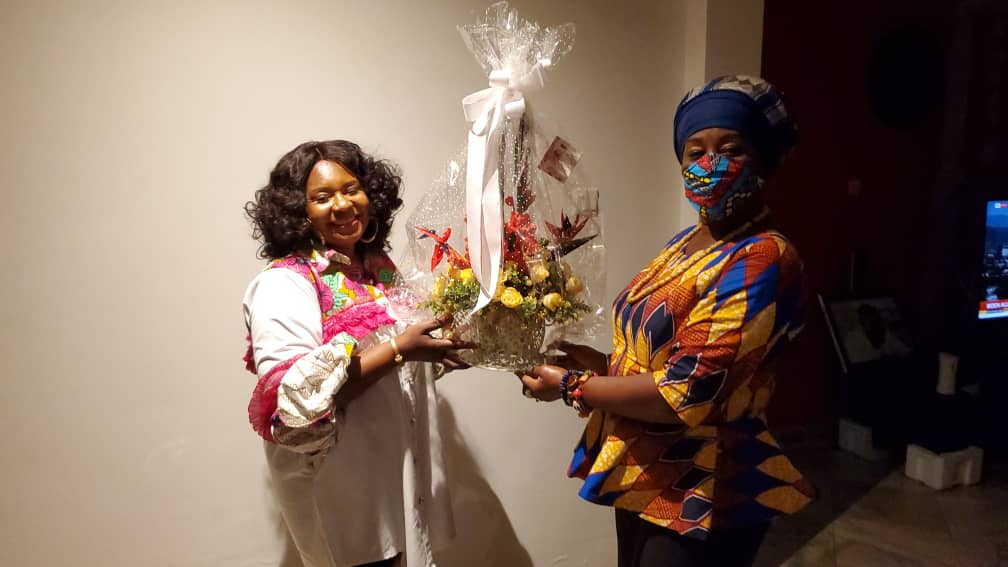 ObaapaAwindor's tweet photo. HAPPY 50TH BIRTHDAY (Golden Jubilee) to Dr. Mrs. Olivia Boateng (FDA)... Your AMAZING Sisters will surely celebrate you after COVID ... May our Good Lord protect us all till we meet again sometime soon!!!! In the meantime, #StaySafe #StayHealthy #StayBlassed #QueenAwindorGhana https://t.co/U6bwNEURQk