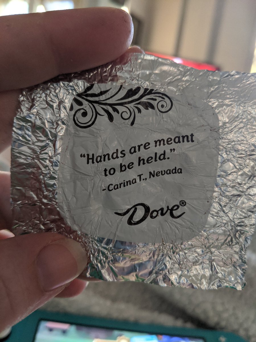 GeraldineTheSW's tweet photo. Read the room @DoveChocolate #COVID__19 #Quarantine #SocialDistancing https://t.co/81mn7q2Fvb