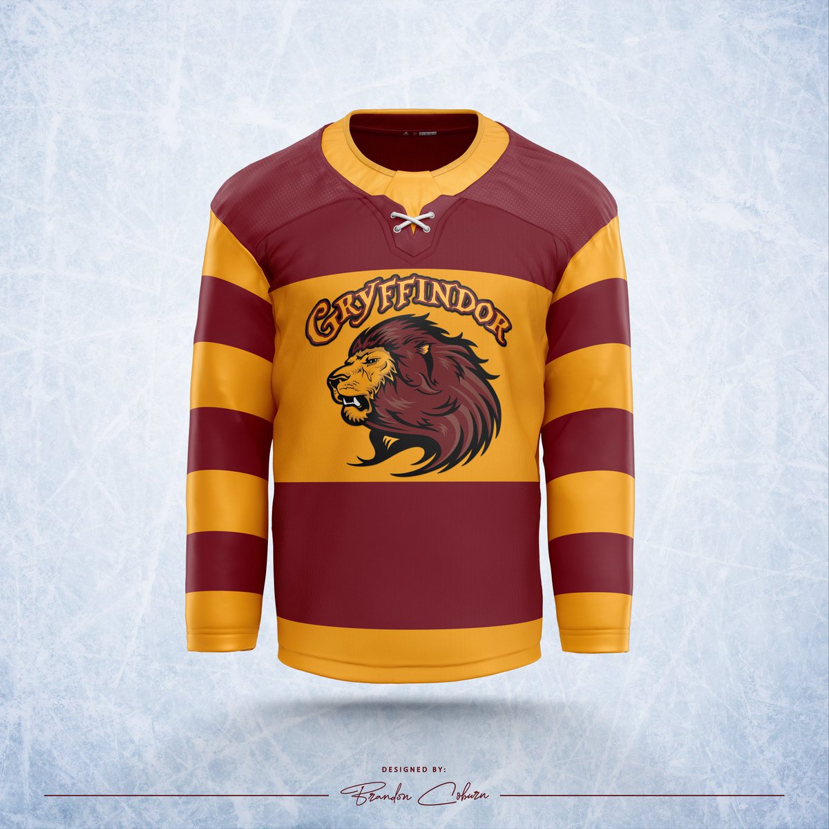 brandon97c's tweet photo. Hogwarts meets hockey 🧙‍♂️🏒
.
.
Recently, I watched all the Harry Potter movies and thought we could use some new hockey concepts. Which one is your favorite?
.
.
.
#internationalharrypotterday #harrypotter #hockeyconcept #hockey  #concept #gryffindor #slytherin #huffelpuff https://t.co/AyPw1bRT83