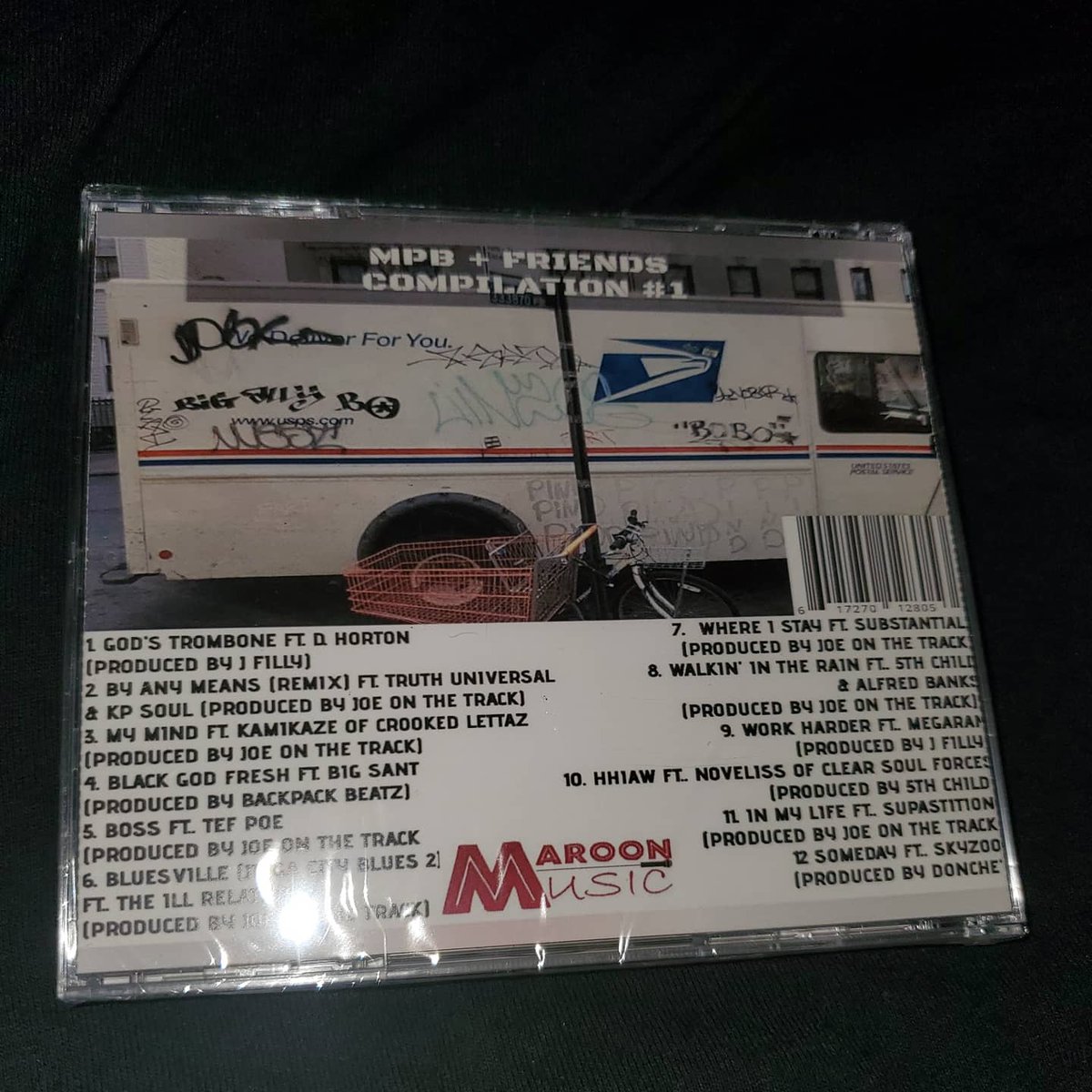 MarcelPBlack's tweet photo. Got my test copy in for the compilation CD. Order yours now @ https://t.co/xu80MFeFYC for $10.
#MPBAndFriends
#SupportIndieHipHop https://t.co/LOgVAuGASI