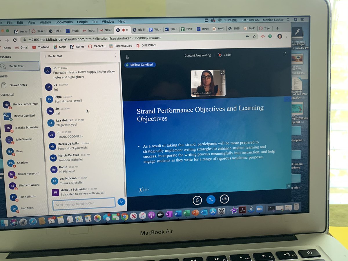 mlutherliteracy's tweet photo. #AVIDCAW Staff Developer Virtual Training was fantastic! Missed seeing our CAW family F2F, but felt connected through this shared learning. #ContentAreaWriting #disciplinaryliteracy @AVIDProflearn @AVID4College https://t.co/bHo4pFhw0t