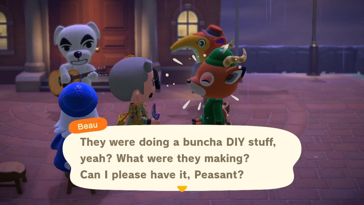 ArkBarkArt's tweet photo. I DIDNT KNOW OTHERS COULD PICK UP THE NEW CATCHPHRASE I'M SO MAD #AnimalCrossing #ACNH #IslaNova https://t.co/SlSlZCRjY8