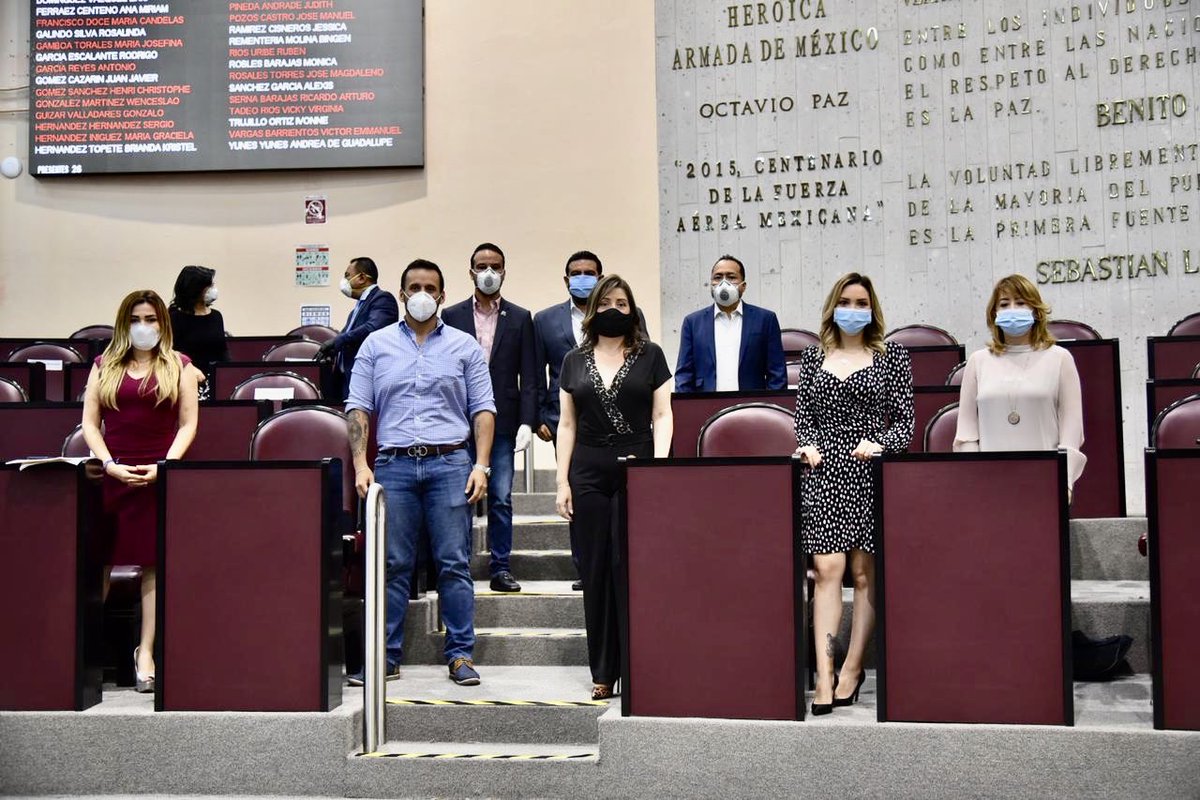 MarigrazHdez's tweet photo. Siguiendo las disposiciones sanitarias, dimos inicio al Segundo Periodo de Sesiones Ordinarias correspondiente al Segundo Año de Ejercicio Constitucional. https://t.co/Et7Uow8ZUU