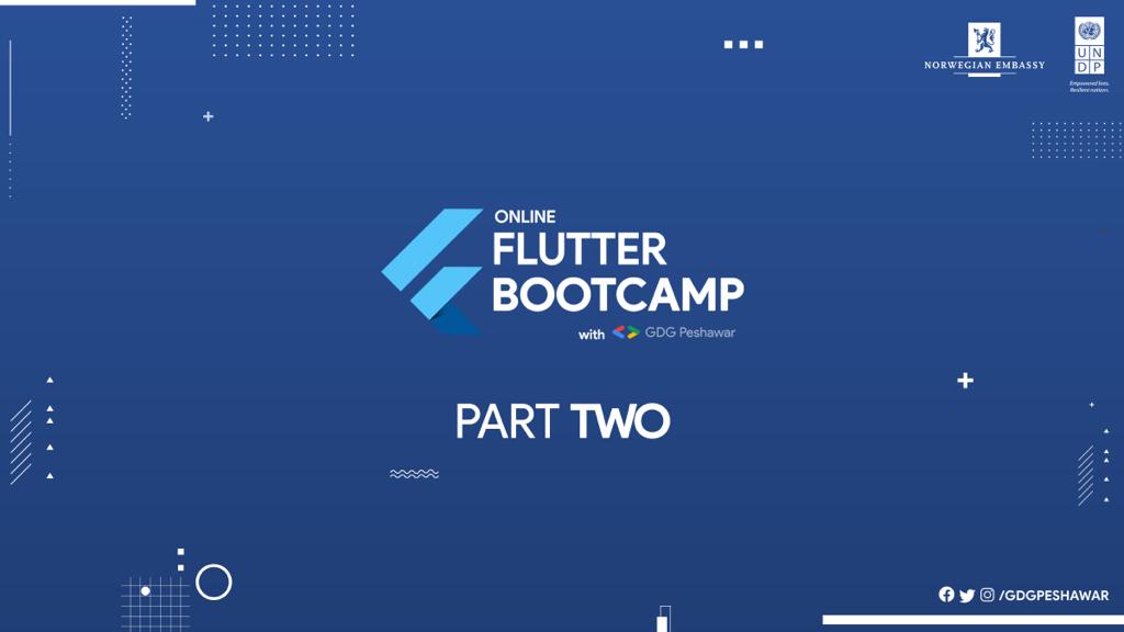 GDGPeshawar's tweet photo. For all app development enthusiasts and freelancers - GDG Peshawar has organized an online #Flutter bootcamp. Flutter is an app development tool used to make beautiful and responsive applications - for iOS and android alike.
#Flutter #flutterdev #developers #Google https://t.co/7YSzmfeEnh