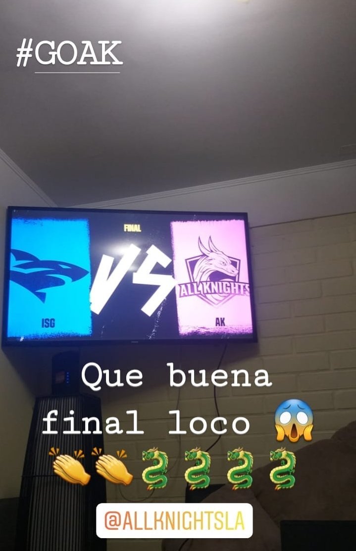lanas_david's tweet photo. Que buena final loco 👏👏👏👏🐉, 
#GoAK  @allknights_la a darle con todo 🐉🐉🐉🐉🐉. https://t.co/bu4zLkvMyg