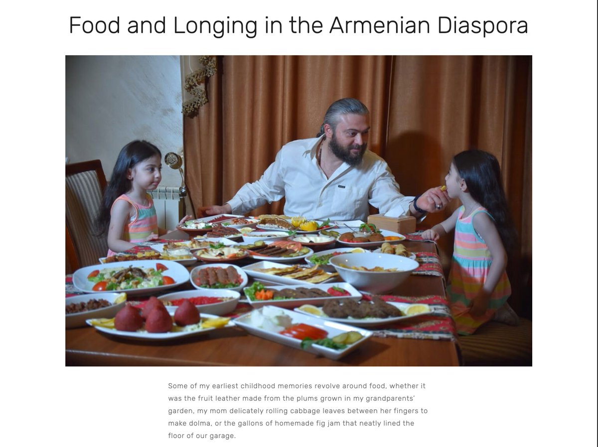 8.  @lianaagh - JournalistLiana amplifies the voices of various marginalized and under-reported communities, and documents the diasporan Armenian experience through food with her project Dining in Diaspora