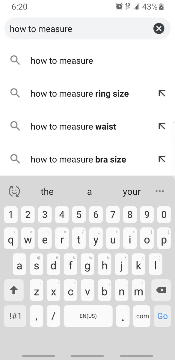Sadie147's tweet photo. Hey @Google, I was trying to make sure I was measuring the gas connection to my dryer correctly, in order to buy the right gas line. I wasn't trying to measure any of the below suggestions, none of which I can recall searching previously?? Do you suggest the same searches to men? https://t.co/vjFUnhncXU
