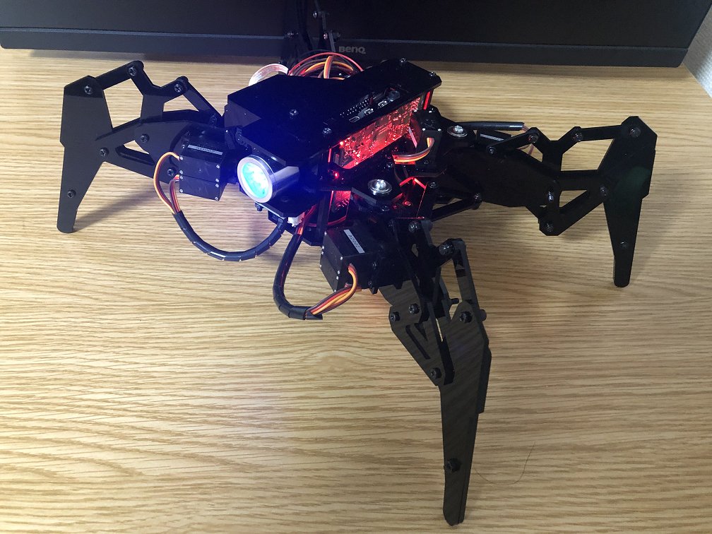 dayamax259's tweet photo. ロボット作ってみた

https://t.co/EHvSWEMKkC
#Adeept
#DarkPaw
#RaspberryPi4 https://t.co/yIomuLlF9Q