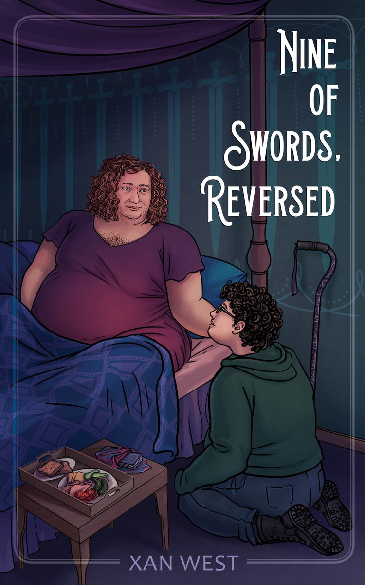 TGStoneButch's tweet image. CW kink

Thank you! My queer kink romances w/disabled autistic MCs:

#NineofSwordsReversed, contemp fantasy romance novelette abt genderfluid mages
#TheirTroublesomeCrush cute contemp m/f romance novella w/a trans man MC
#EightKinkyNights angsty contemp f/f romance novel