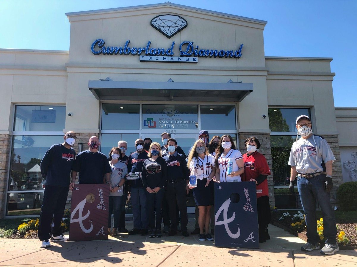 This hometown jeweler misses its hometown team. Hoping to see you soon <a href="/Braves/">Atlanta Braves</a>.