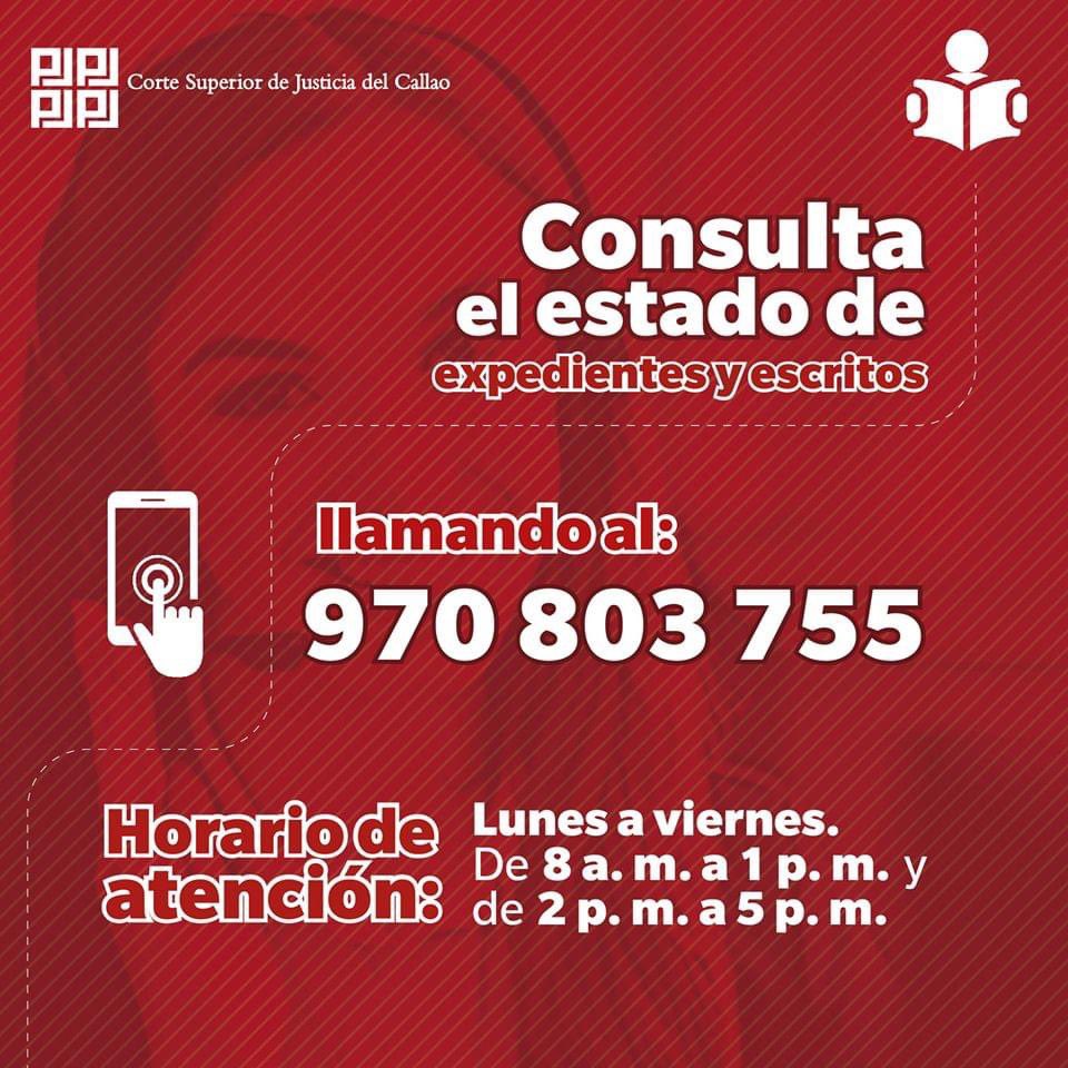 y_pension's tweet photo. ⚠️ Atención Mamitas y papitos que tienen procesos judiciales en la Corte Superior de Justicia de Callao acaban de implementar una línea telefónica para que puedan pedir información del seguimiento de expedientes. https://t.co/s3jntEknvC