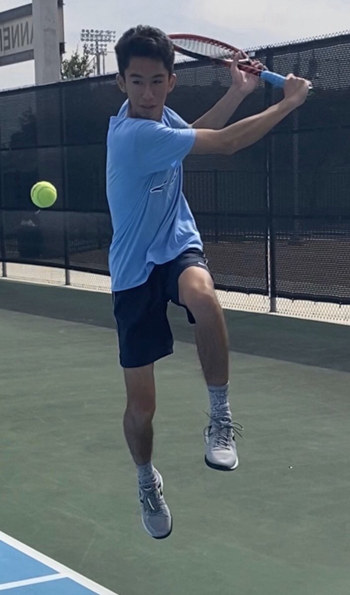 Senior Jean Dizon: not only one of the best tennis players at CTJ, but one of the best photographers as well.  His photography work has qualified for State VASE, scholastic gold and silver key award winner. Played #1 varsity doubles and #1 &amp; # 2 varsity singles.#jaguarpride