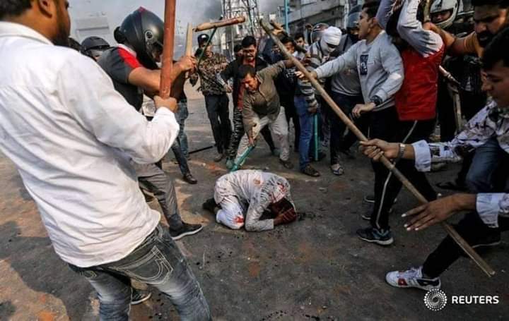 NaseemA33376636's tweet photo. Picture from dehli anti muslim riots 
#StopTargetingMuslim
#StopTargetingMuslim https://t.co/h4qkVBS6Sl