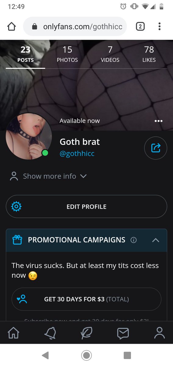 GothHoe2's tweet photo. Get at it 😍 link in bio #onlyfanspages #OnlyFansPromo #onlyfansnewbie #onlyfansgirl https://t.co/nqOTuZESmY