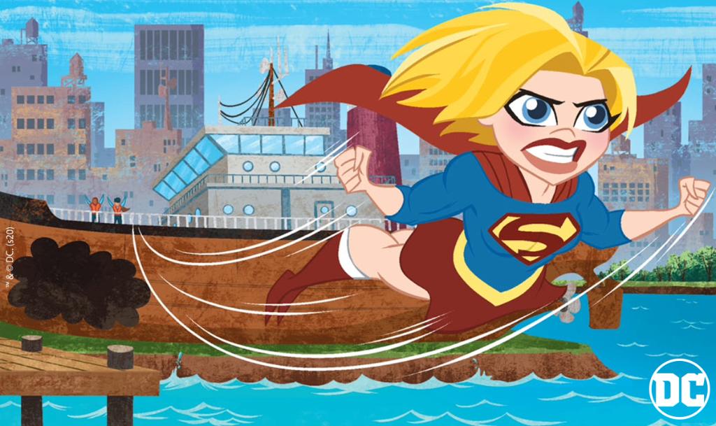 Go, Supergirl! 🙌 What did you think of  #DCSuperHeroGirls: INFINITE FRENEMIES #1? #DCDigitalFirst