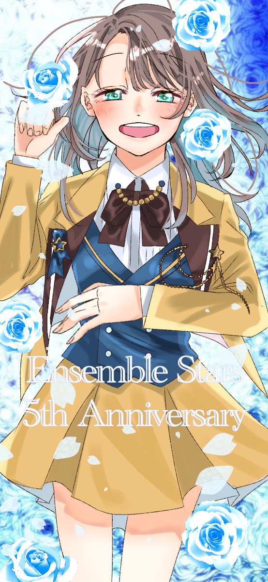 唯 かなり遅くなっちゃったけど あんスタ5周年本当におめでとうございます これからもアイドルとプロデューサーの軌跡を追わせてください 大好きです ୨୧ ୨୧ Ensemble Stars 5th Anniversary ୨୧