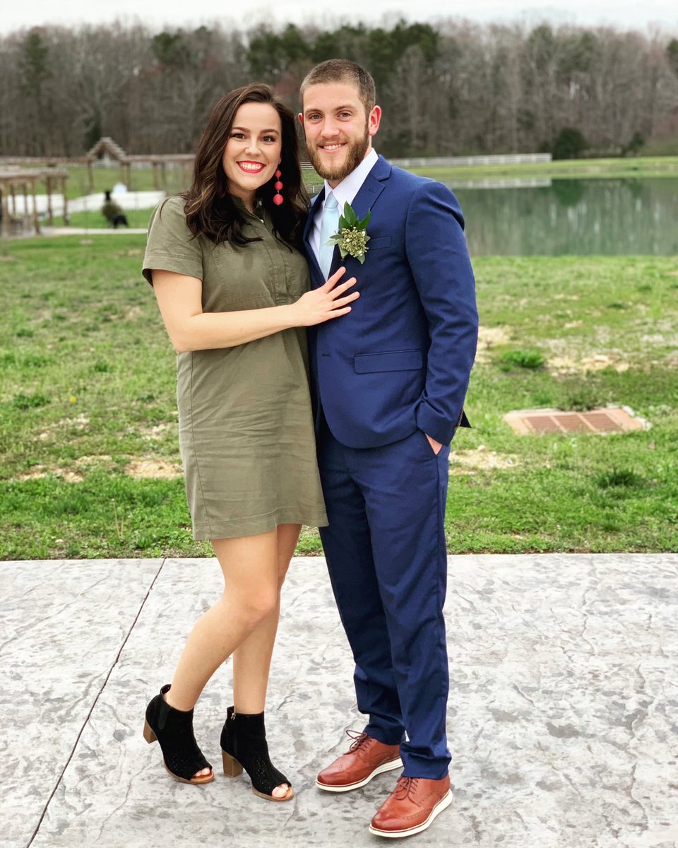 kbiddle03's tweet photo. 6 months of being married to my best friend! As he would say halfway to the wedding cake 😂 https://t.co/9KBvGvnD3r