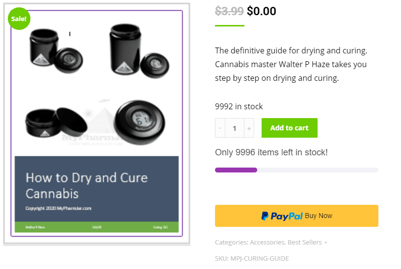 The definitive free guide for drying and curing. Cannabis master Walter P Haze takes you step by step on drying and curing.

mypharmjar.com/product/myphar…