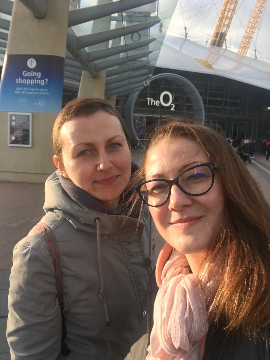kanutart's tweet photo. @takethat @TheO2 I didn’t have the best hairstyle a year ago, it took only 3 months after chemotherapy... But traveling to the UK with my best friend @bavidm82 for TT is the best medicine for my soul🙏🏻❤🇷🇺 https://t.co/ALzdpw2xWH